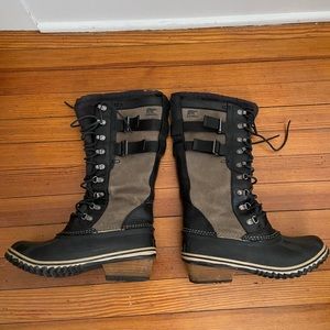 SOREL Conquest Carly II Tall Winter Boot size 10 but fits like a Size 9